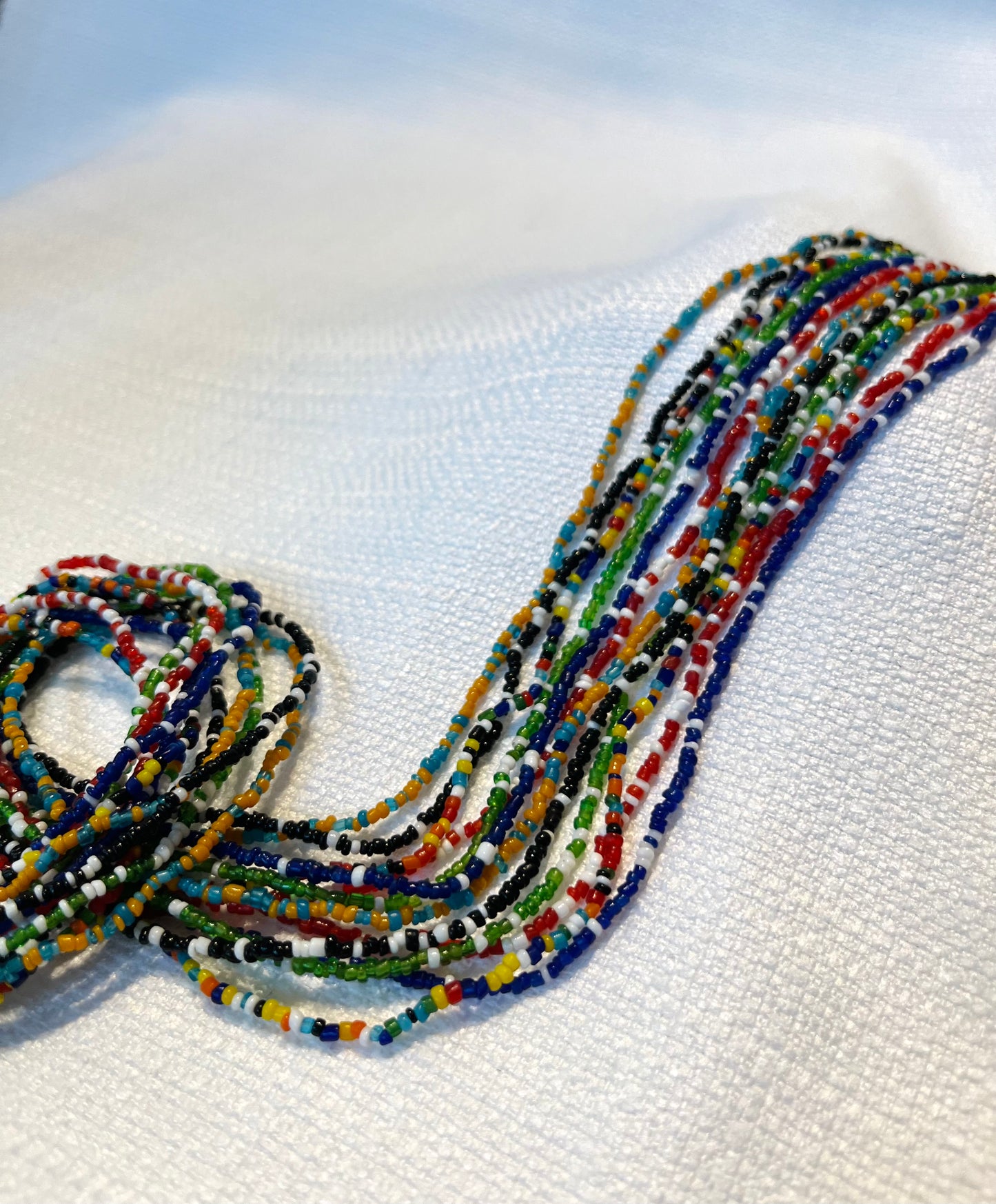 Second hand waist chain colorful