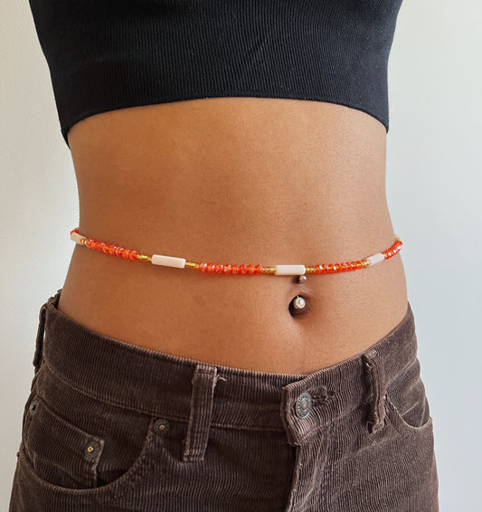 Waist Beads - Orange - Limited Edition