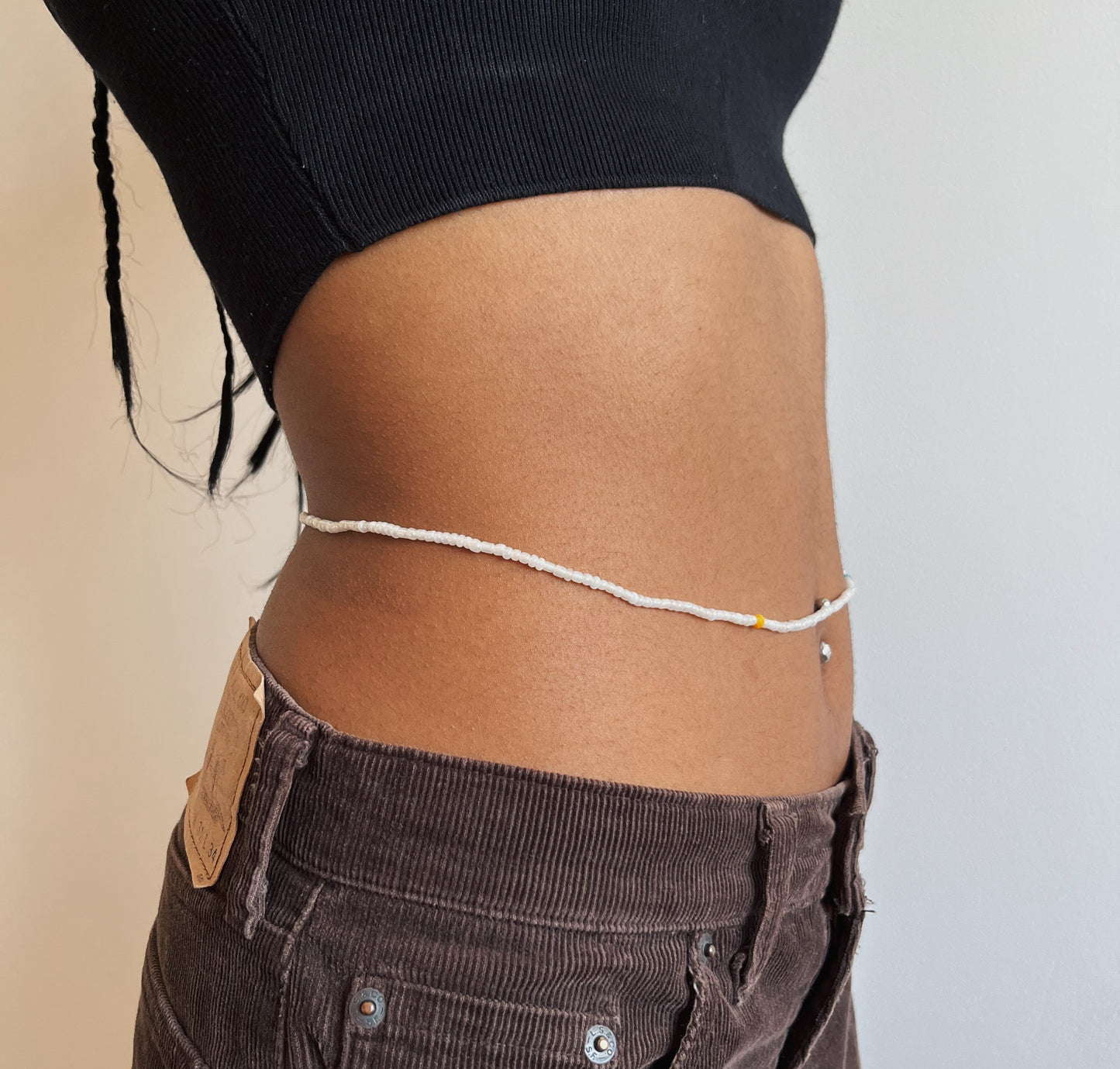 Waist Bead - White - Limited Edition