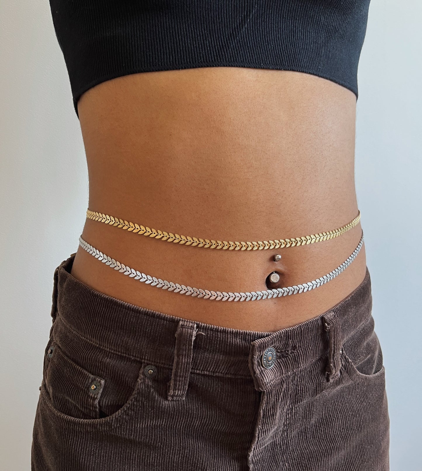 Waist Chain - Bladmotief