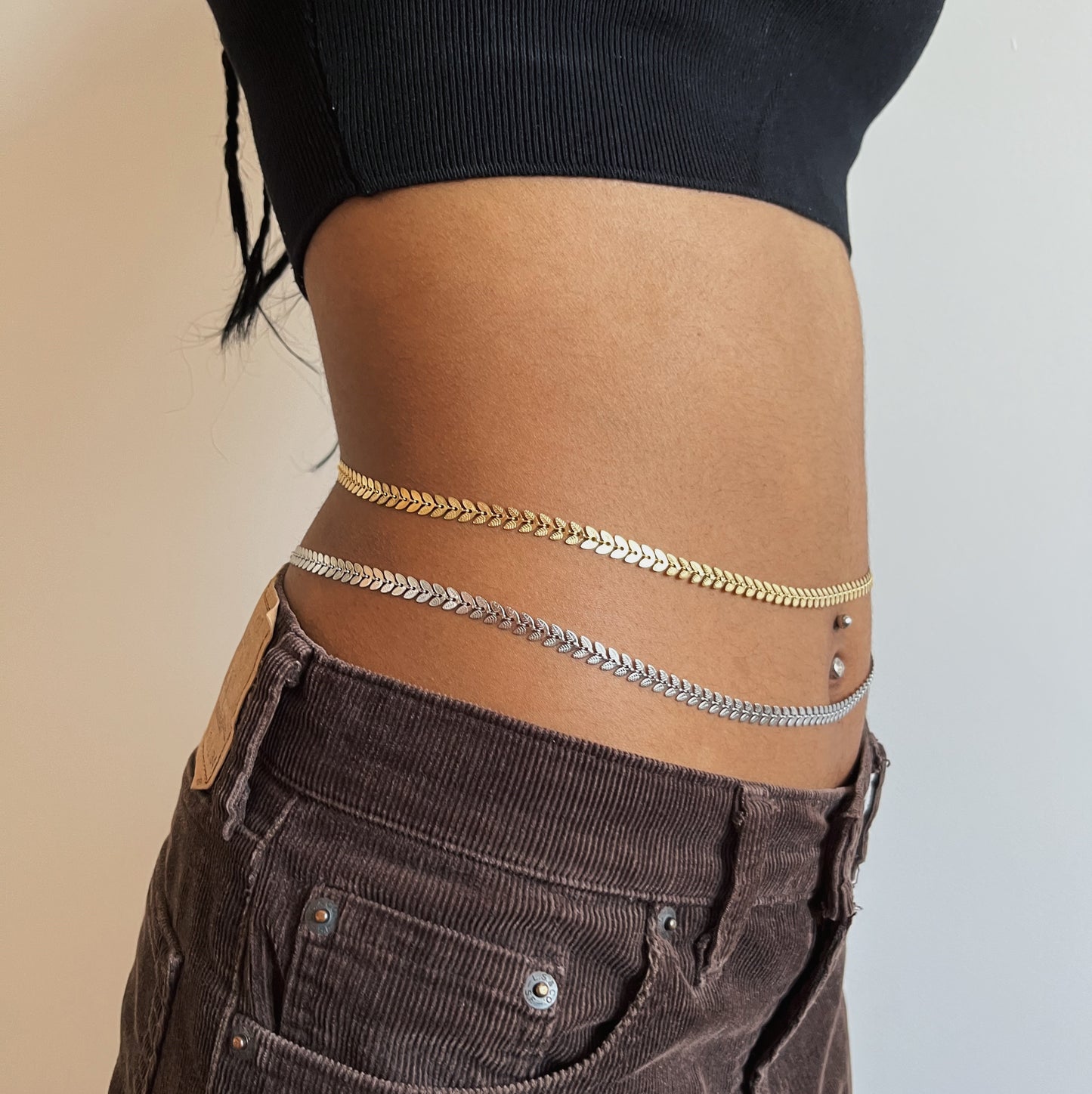 Waist Chain - Bladmotief