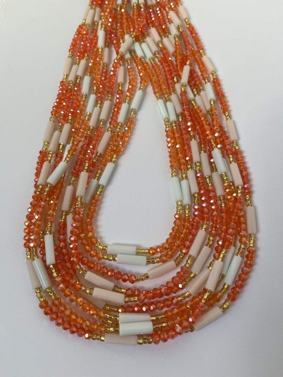 Waist Beads - Orange - Limited Edition